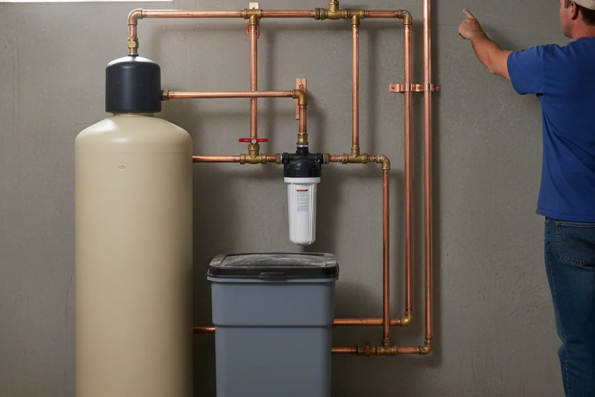 Whole-house water treatment system installed in Rogersville